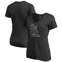 St. Louis Cardinals Women's Lovely V-Neck T-Shirt - MLB T-shirts