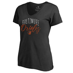 Baltimore Orioles Women's Graceful V-Neck T-Shirt - MLB T-shirts