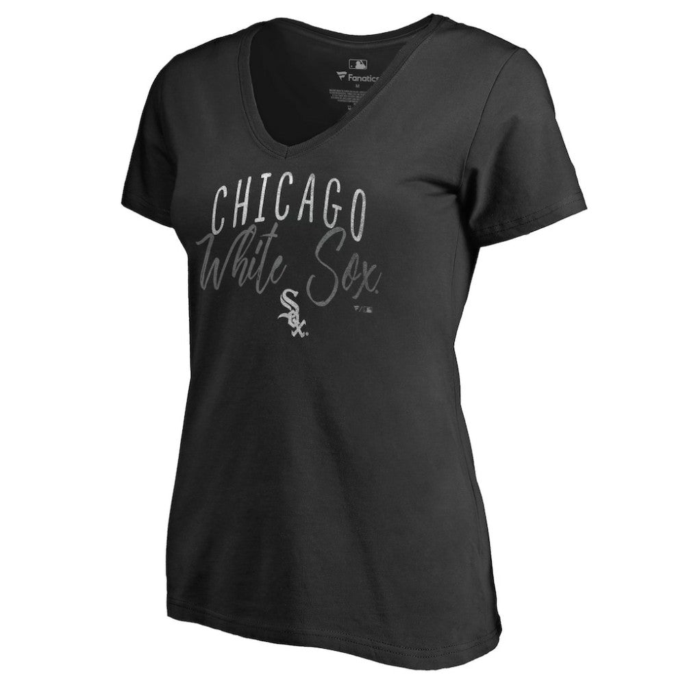 Chicago White Sox Women's Graceful V-Neck T-Shirt - MLB T-shirts