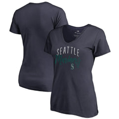 Seattle Mariners Women's Graceful V-Neck T-Shirt - MLB T-shirts