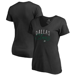 Dallas Stars Women's Graceful V-Neck T-Shirt -  NHL T-shirts