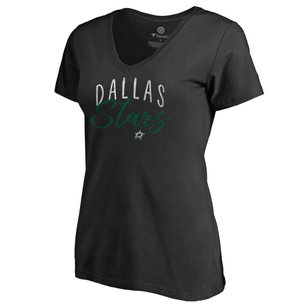 Dallas Stars Women's Graceful V-Neck T-Shirt -  NHL T-shirts
