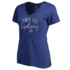 Tampa Bay Lightning Women's Graceful V-Neck T-Shirt -  NHL T-shirts