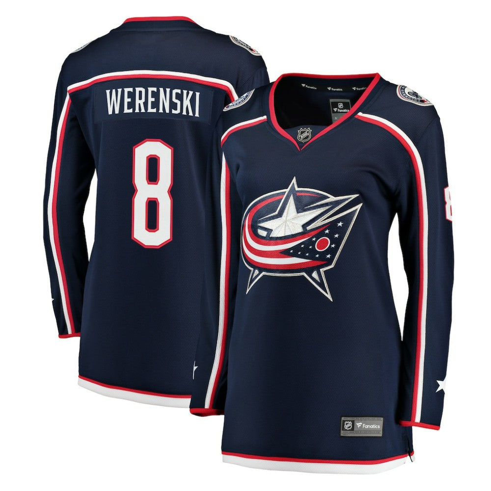 Zach Werenski Columbus Blue Jackets Fanatics Women's Breakaway Jersey -  NHL Jerseys