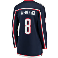 Zach Werenski Columbus Blue Jackets Fanatics Women's Breakaway Jersey -  NHL Jerseys