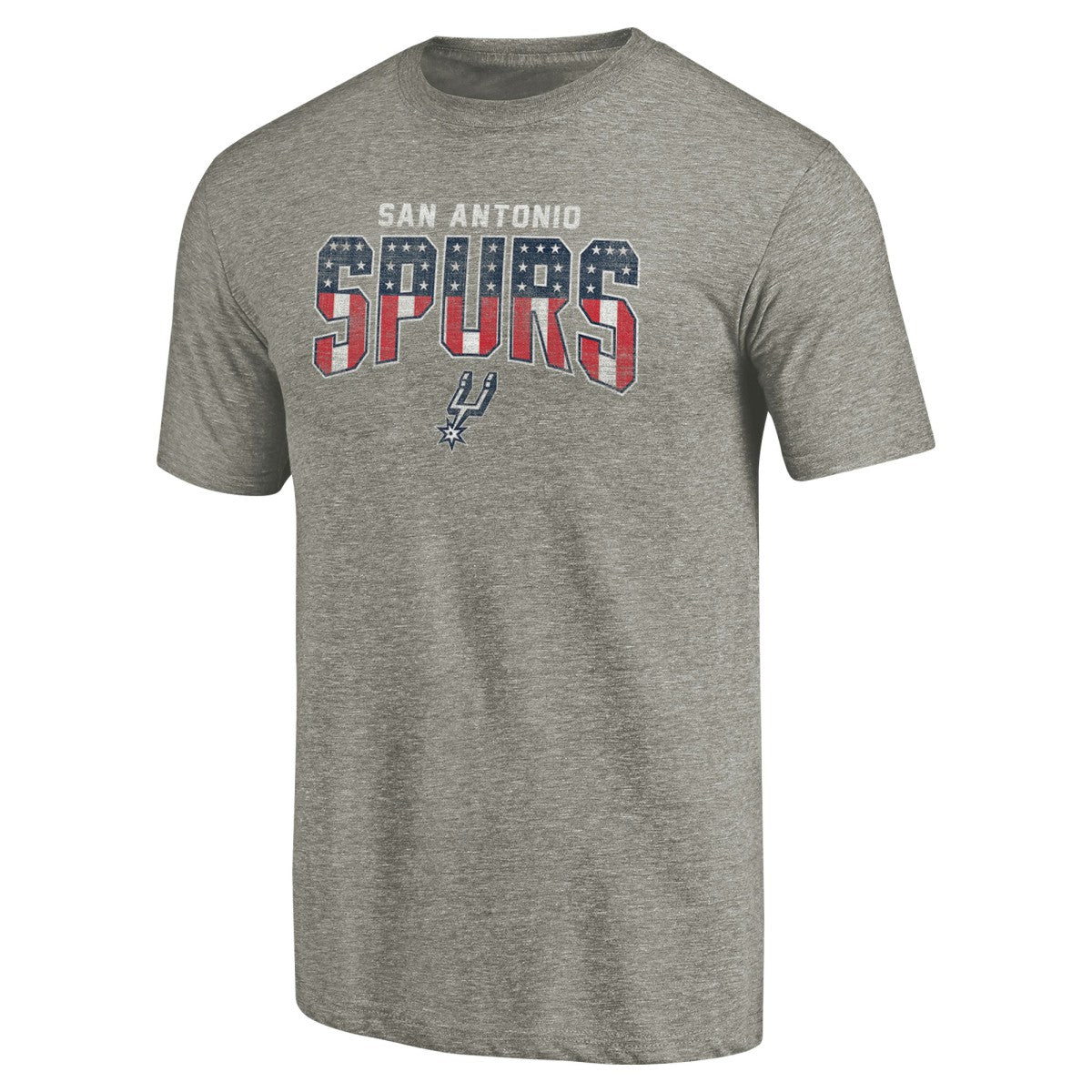 Gray San Antonio Spurs Freedom Tri-Blend T-Shirt | NBA