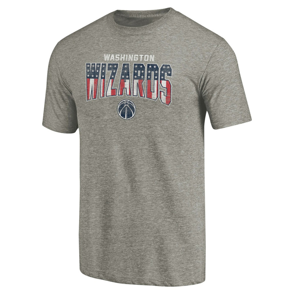 Gray Washington Wizards Freedom Tri-Blend T-Shirt | NBA