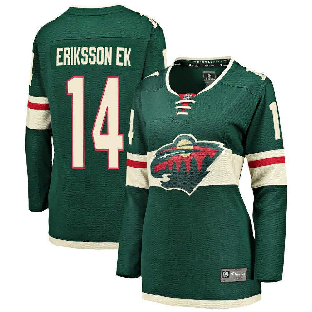 Joel Eriksson Ek Minnesota Wild Fanatics Women's Breakaway Player Jersey -  NHL Jerseys