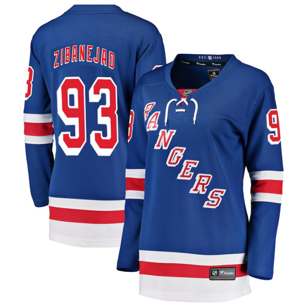 Mika Zibanejad New York Rangers Fanatics Women's Breakaway Player Jersey -  NHL Jerseys