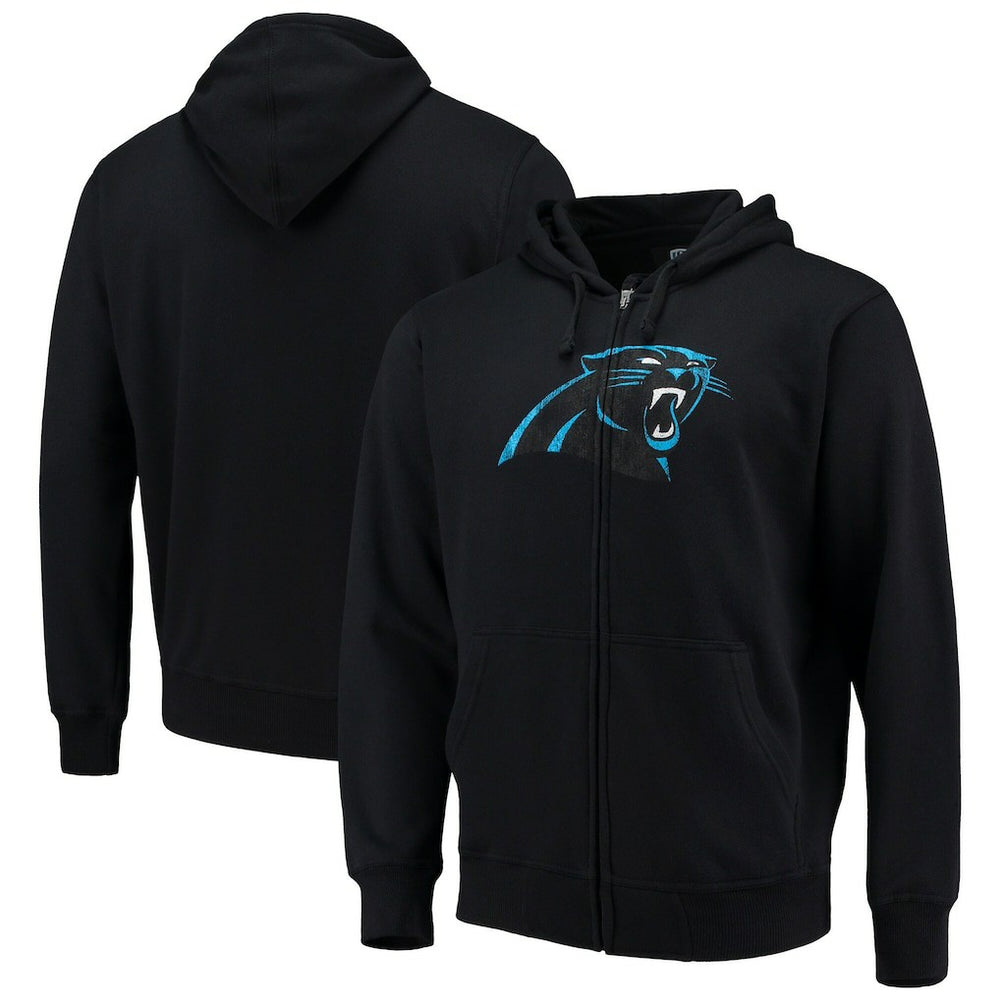 Carolina Panthers G-III Sports by Carl Banks Primary Logo Full-Zip Hoodie | NFL Hot