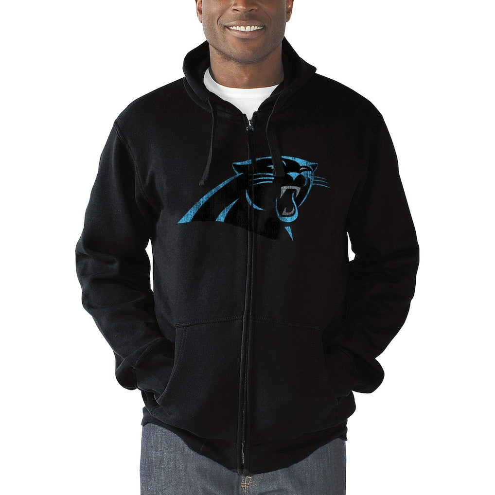 Carolina Panthers G-III Sports by Carl Banks Primary Logo Full-Zip Hoodie | NFL Hot