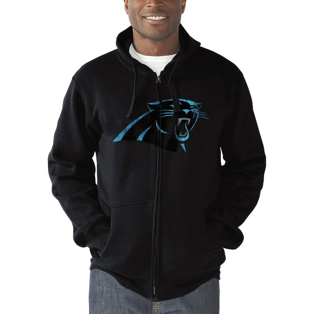Carolina Panthers G-III Sports by Carl Banks Primary Logo Full-Zip Hoodie | NFL Hot
