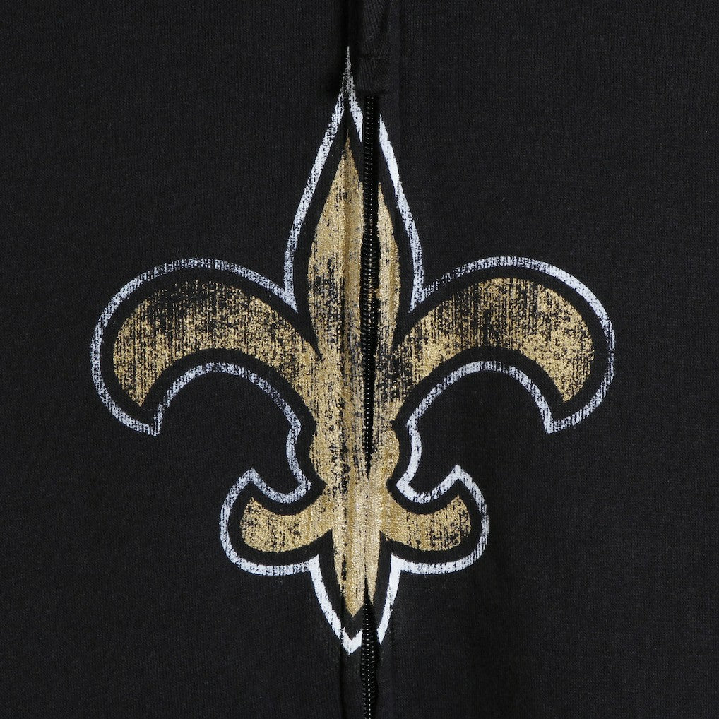 New Orleans Saints G-III Sports by Carl Banks Primary Logo Full-Zip Hoodie | NFL Outlet