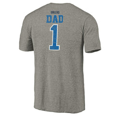 Gray Dallas Mavericks Greatest Dad Tri-Blend T-Shirt sale | NBA