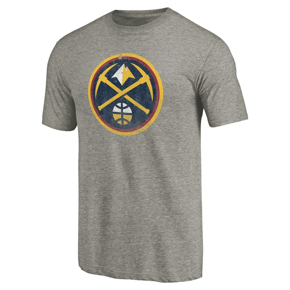 Gray Denver Nuggets Greatest Dad Tri-Blend T-Shirt sale | NBA
