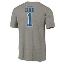 Gray Golden State Warriors Greatest Dad Tri-Blend T-Shirt sale | NBA