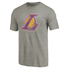 Gray Los Angeles Lakers Greatest Dad Tri-Blend T-Shirt | NBA