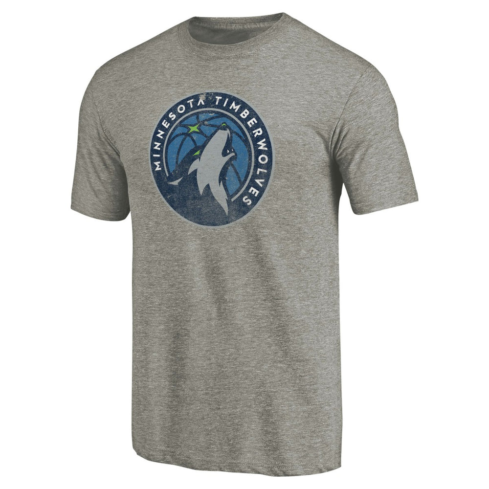 Gray Minnesota Timberwolves Greatest Dad Tri-Blend T-Shirt | NBA