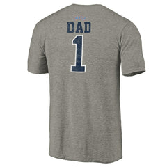 Gray Oklahoma City Thunder Greatest Dad Tri-Blend T-Shirt | NBA