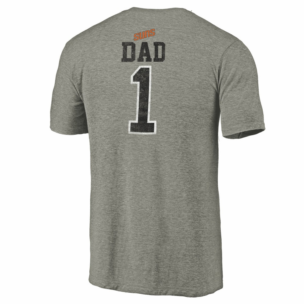 Gray Phoenix Suns Greatest Dad Tri-Blend T-Shirt | NBA