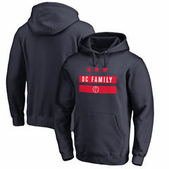 Navy Washington Wizards Hometown Collection DC Family Pullover Hoodie | NBA