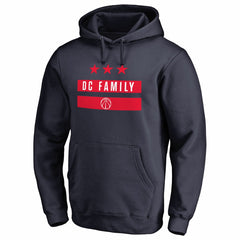 Navy Washington Wizards Hometown Collection DC Family Pullover Hoodie | NBA