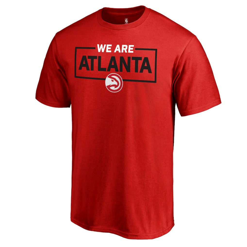 Red Atlanta Hawks We Are Iconic Collection T-Shirt | NBA