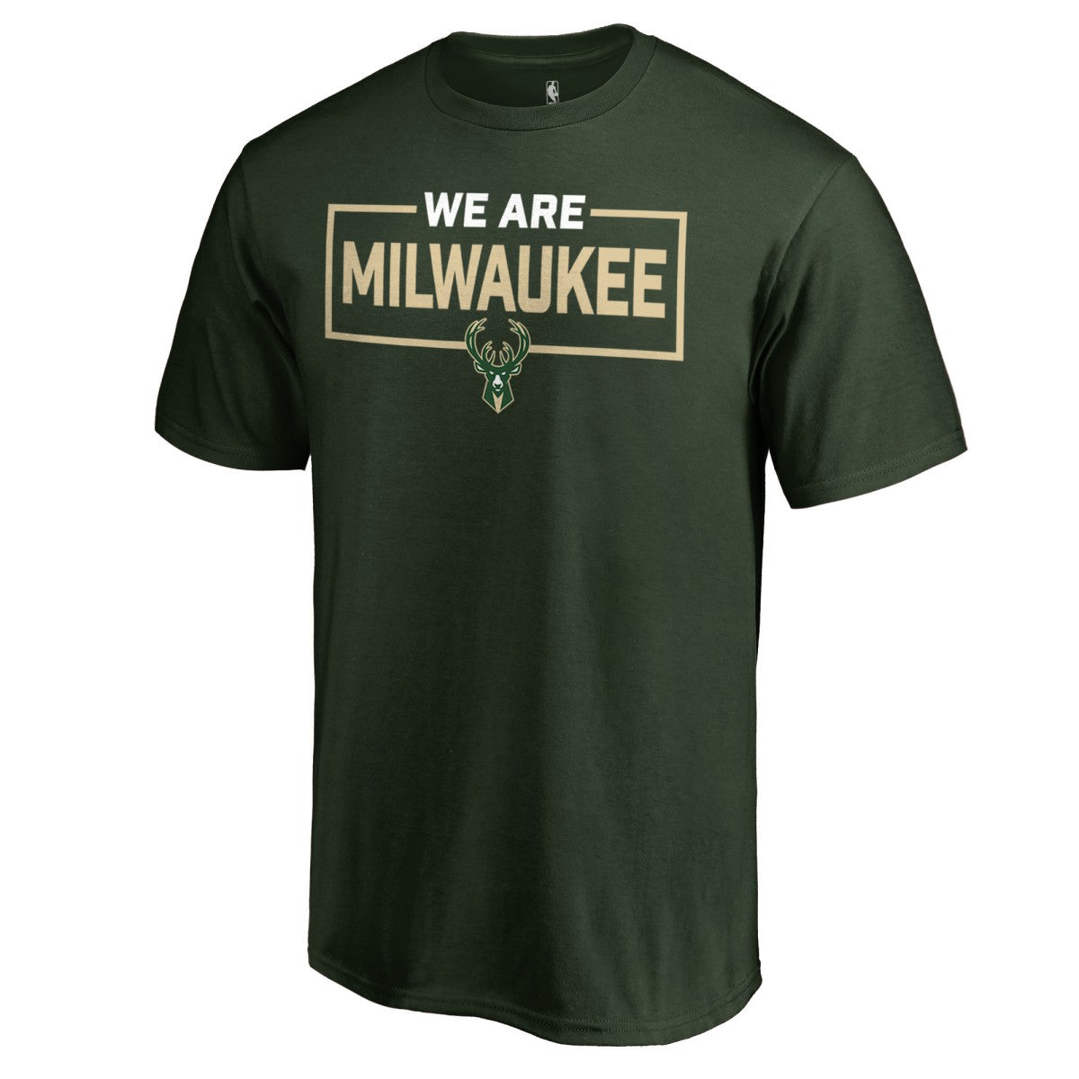 Green Milwaukee Bucks We Are Iconic Collection T-Shirt | NBA