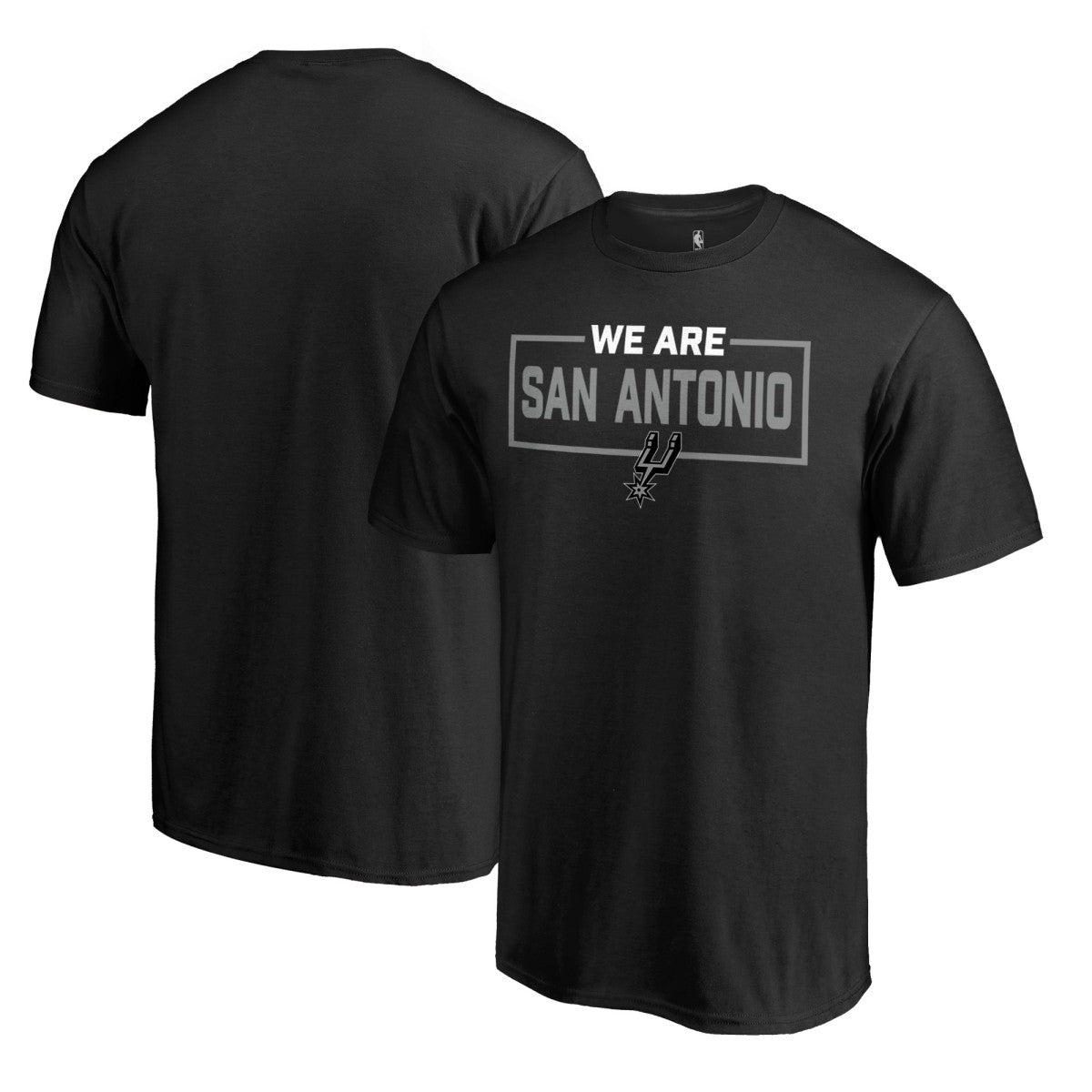 Black San Antonio Spurs We Are Iconic Collection T-Shirt | NBA