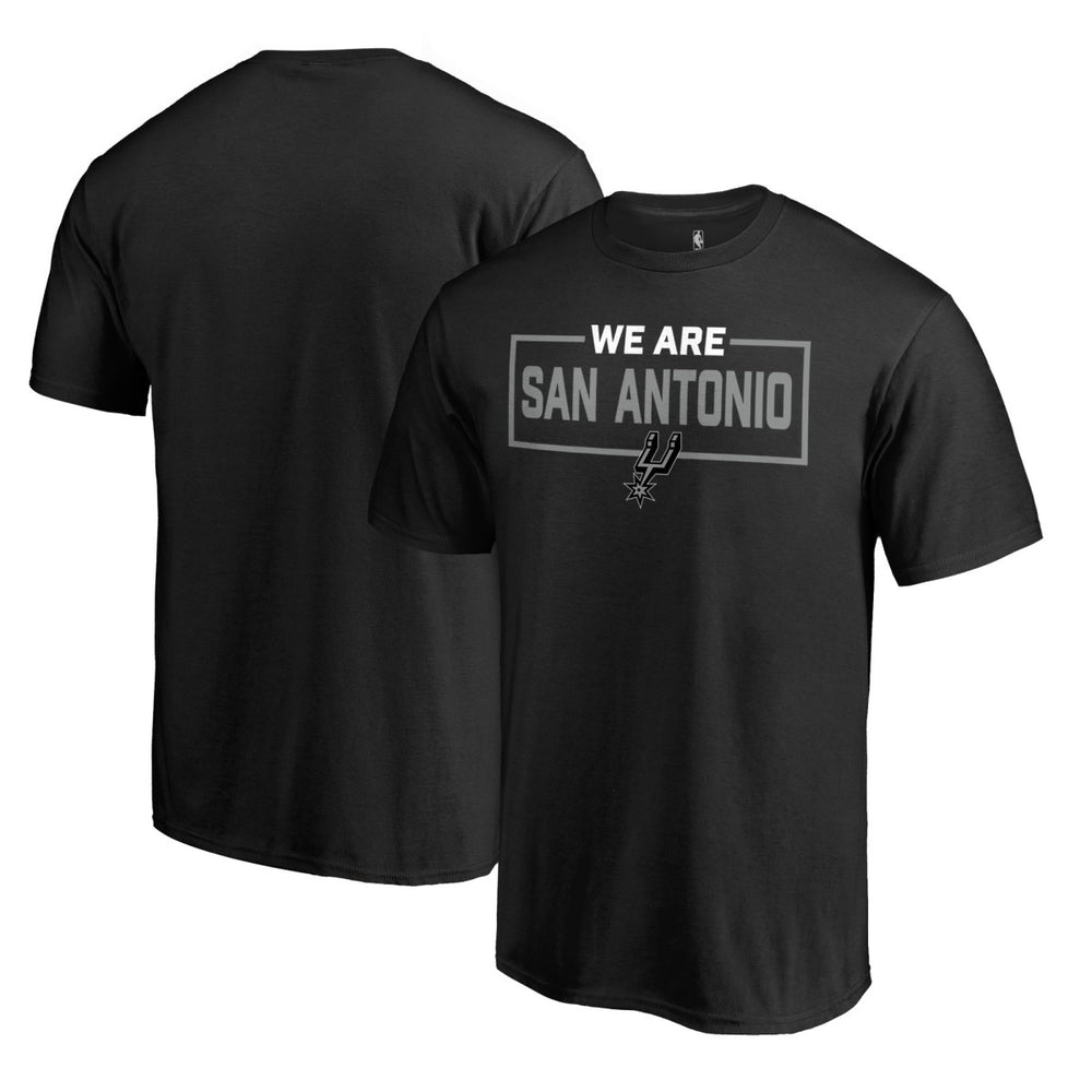 Black San Antonio Spurs We Are Iconic Collection T-Shirt | NBA