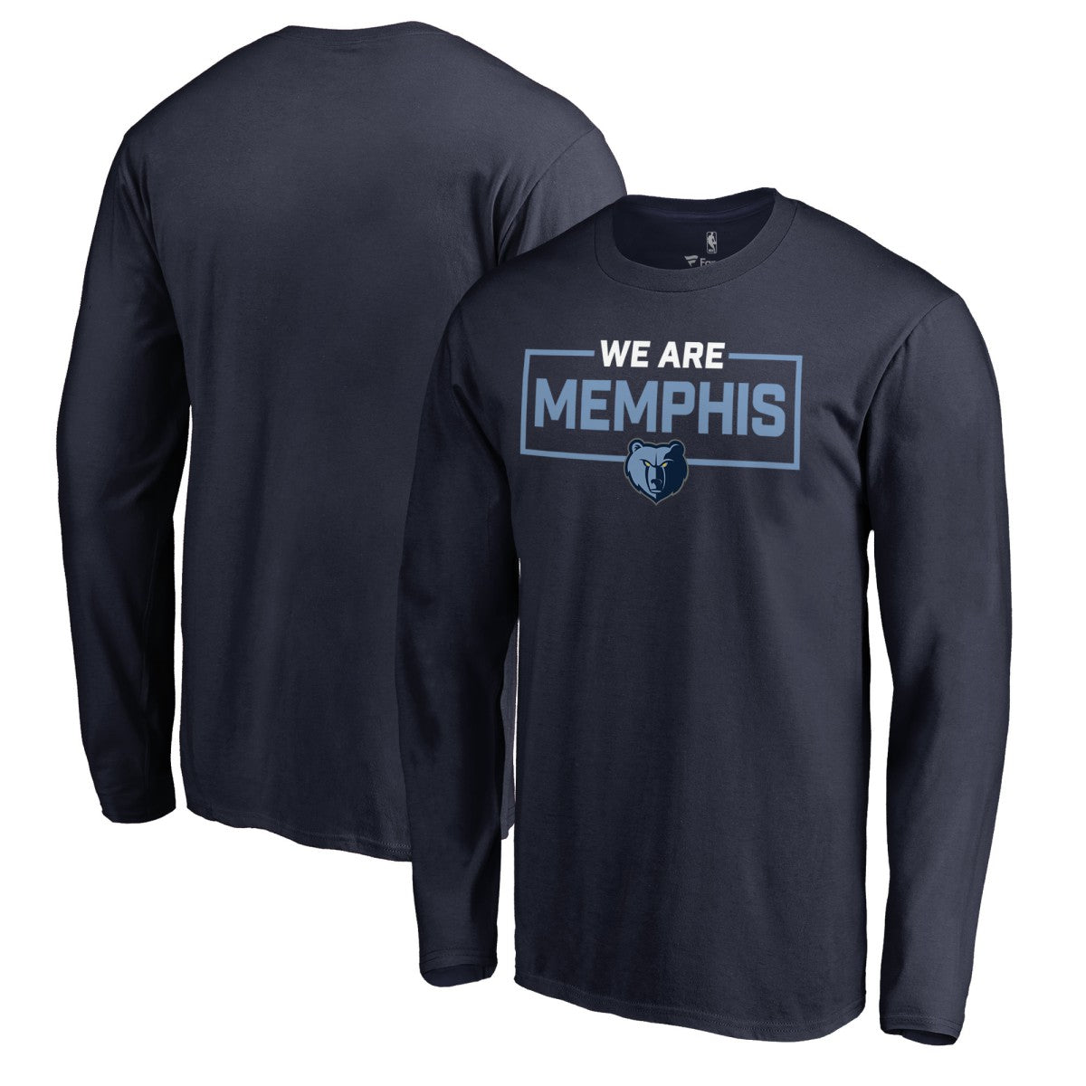 Navy Memphis Grizzlies We Are Iconic Collection Long Sleeve T-Shirt | NBA