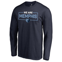 Navy Memphis Grizzlies We Are Iconic Collection Long Sleeve T-Shirt | NBA