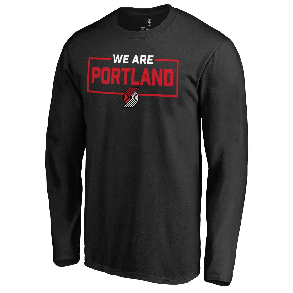 Black Portland Trail Blazers We Are Iconic Collection Long Sleeve T-Shirt | NBA
