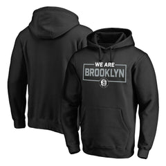Black Brooklyn Nets We Are Iconic Collection Pullover Hoodie | NBA