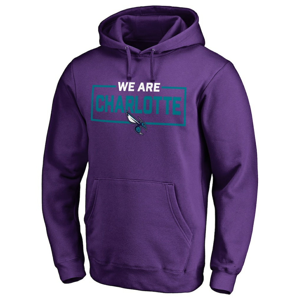 Purple Charlotte Hornets We Are Iconic Collection Pullover Hoodie | NBA