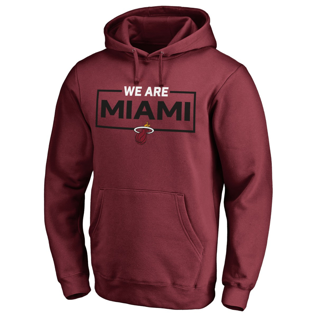 Garnet Miami Heat We Are Iconic Collection Pullover Hoodie | NBA
