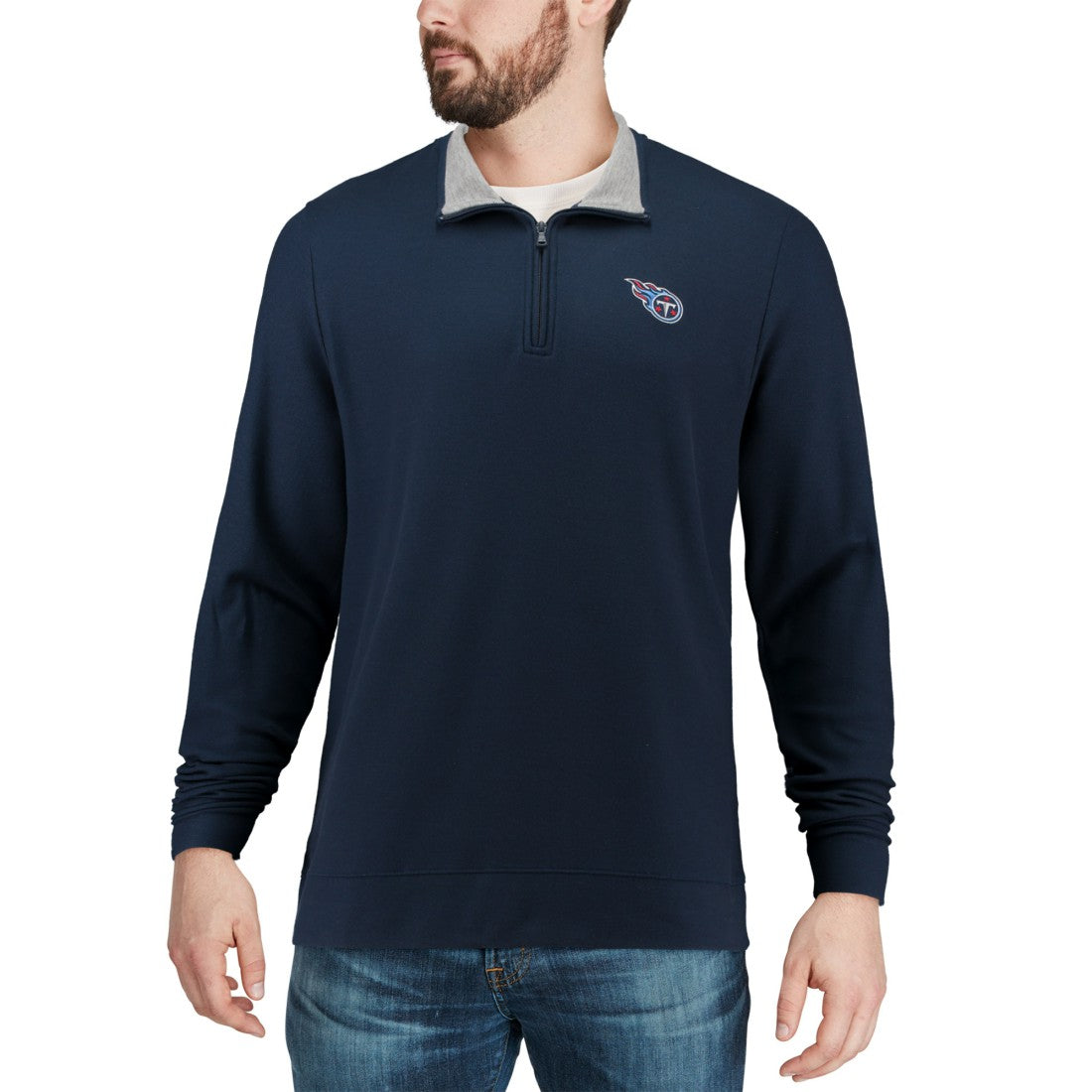 Tennessee Titans Vineyard Vines Saltwater Quarter-Zip Jacket | NFL Near me