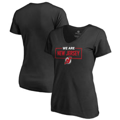 New Jersey Devils Women's Iconic Collection V-Neck T-Shirt -  NHL T-shirts