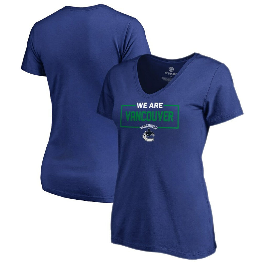 Vancouver Canucks Women's Iconic Collection V-Neck T-Shirt -  NHL T-shirts