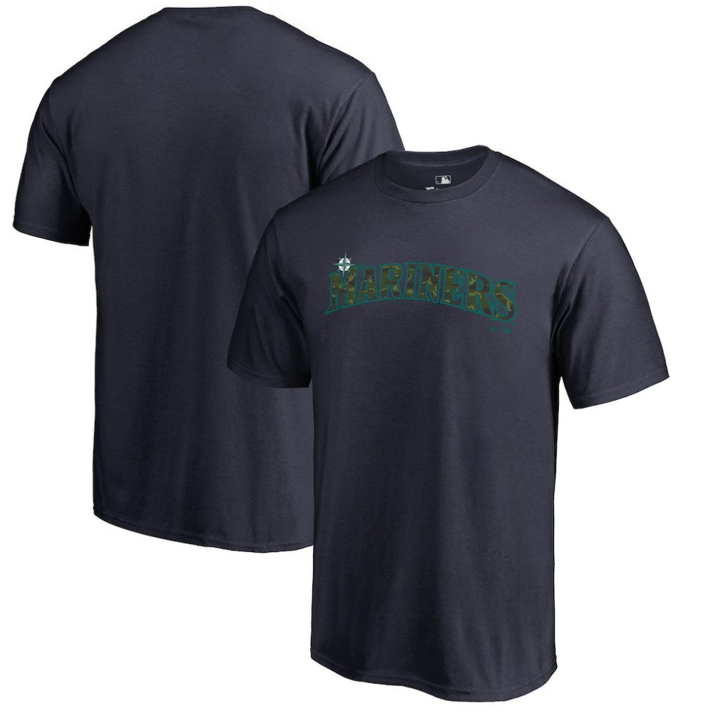 Seattle Mariners Armed Forces Wordmark T-Shirt - MLB T-shirts