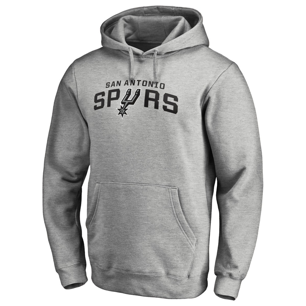 Heather Gray San Antonio Spurs Alternate Logo Pullover Hoodie | NBA