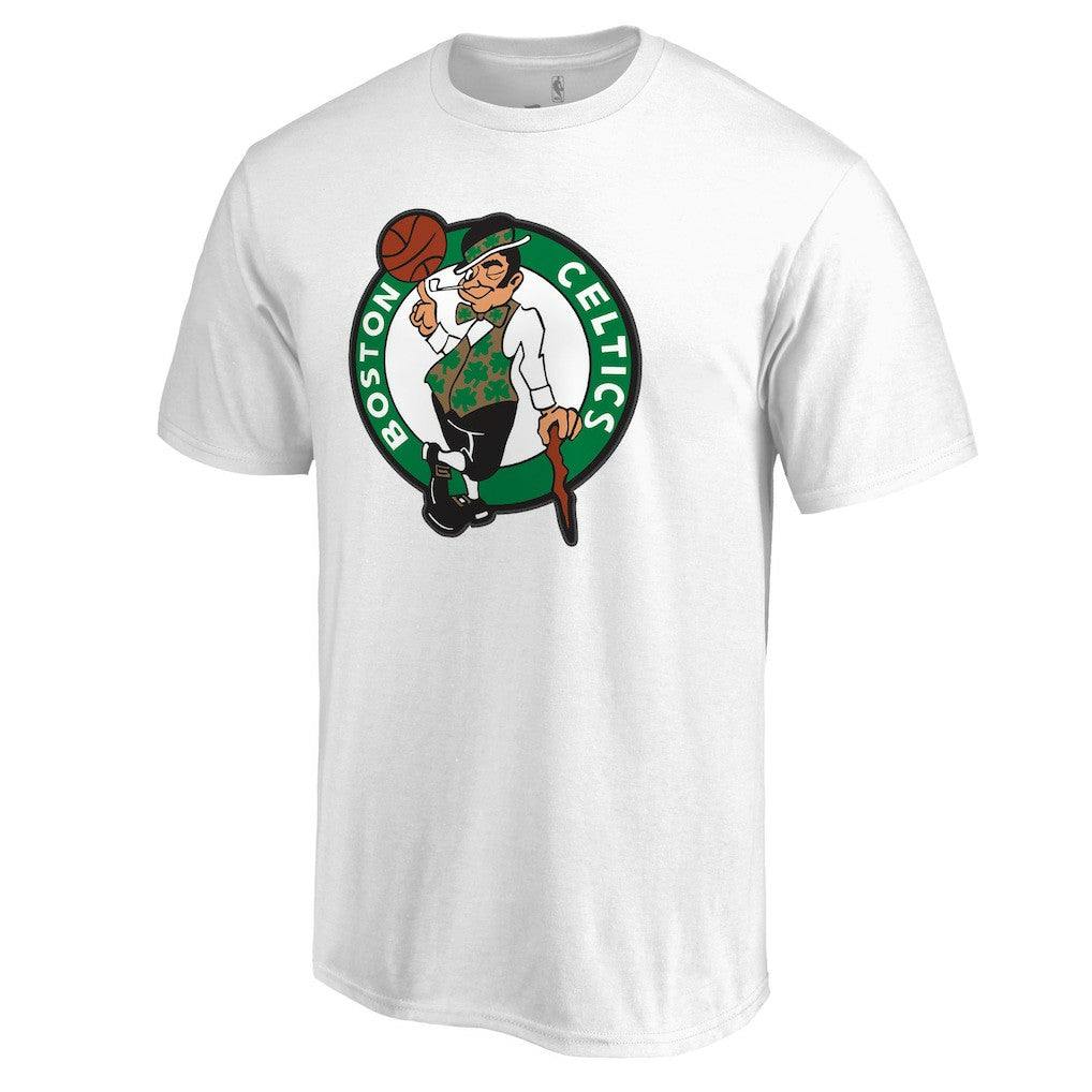 White Jayson Tatum Boston Celtics Backer Name & Number T-Shirt | NBA