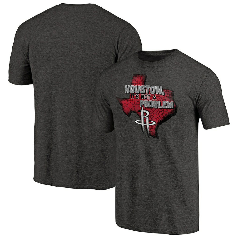 Black Houston Rockets Hometown Collection No Problem Tri-Blend T-Shirt | NBA