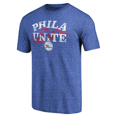 Royal Philadelphia 76ers Hometown Collection Join Or Die Tri-Blend T-Shirt | NBA