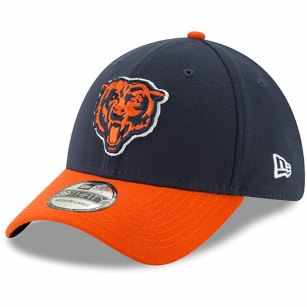 Chicago Bears Team Classic Two-Tone 39THIRTY Flex Hat | NFL Outlet