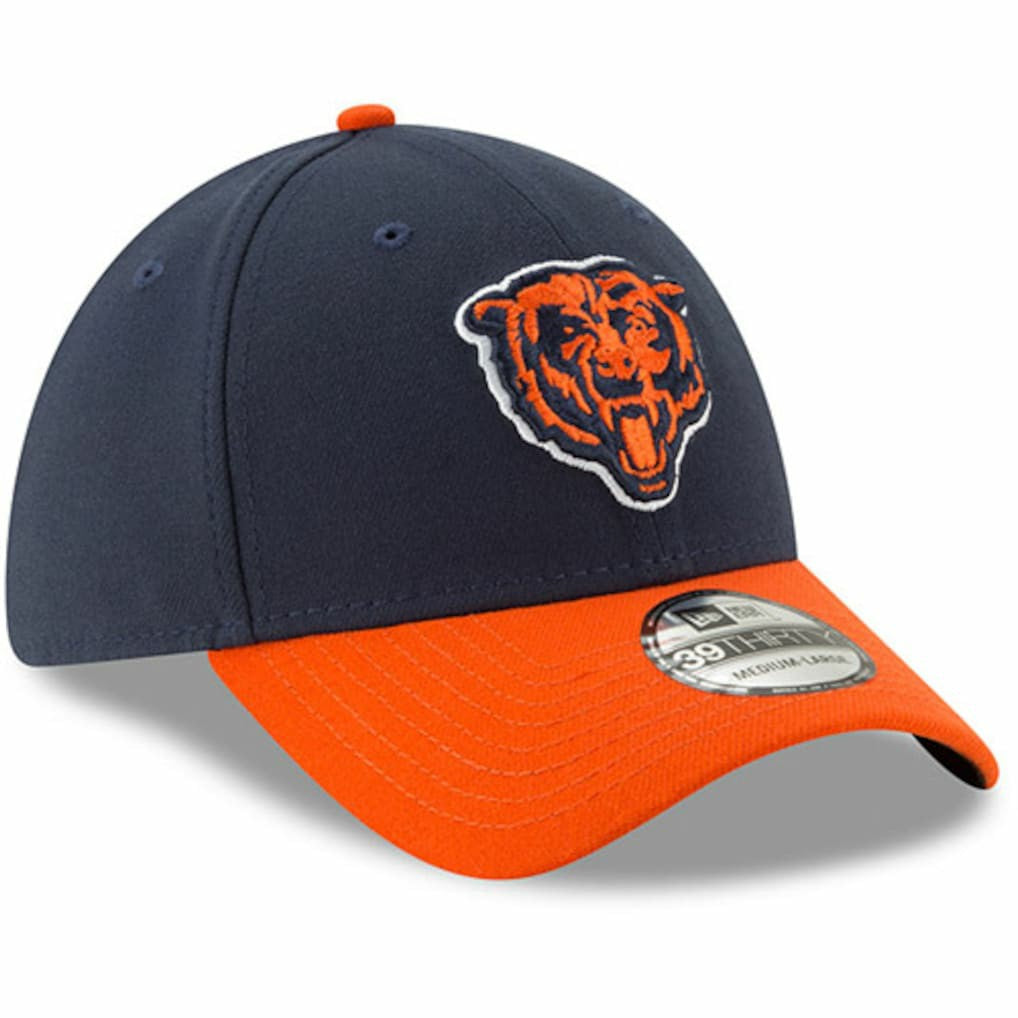 Chicago Bears Team Classic Two-Tone 39THIRTY Flex Hat | NFL Outlet