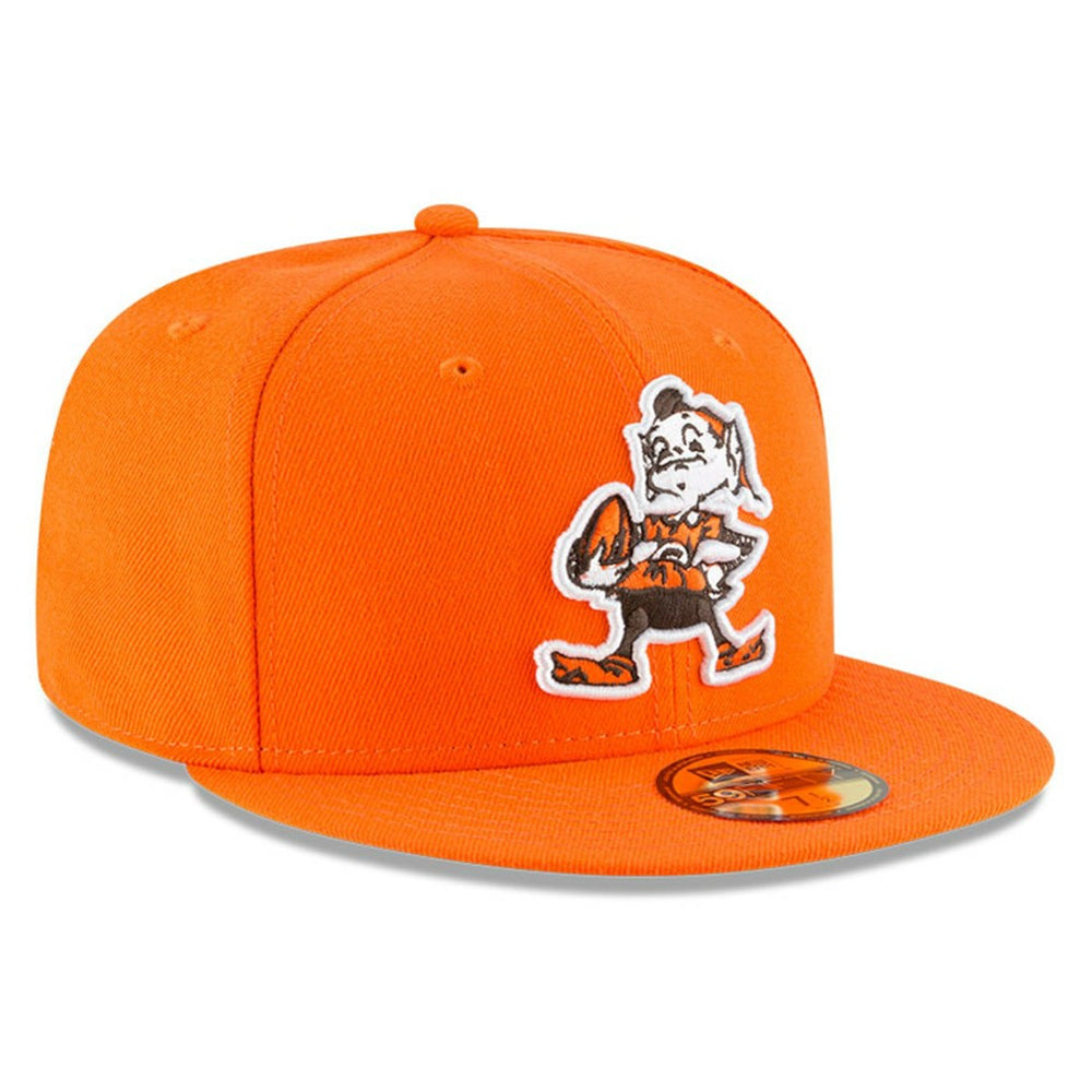Cleveland Browns Omaha Brownie The Elf Throwback 59FIFTY Fitted Hat | NFL US