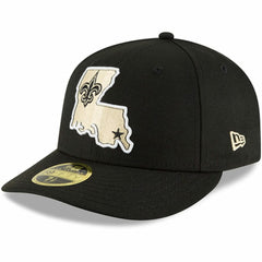 New Orleans Saints Alternate Logo Omaha Low Profile 59FIFTY Fitted Hat | NFL Sale
