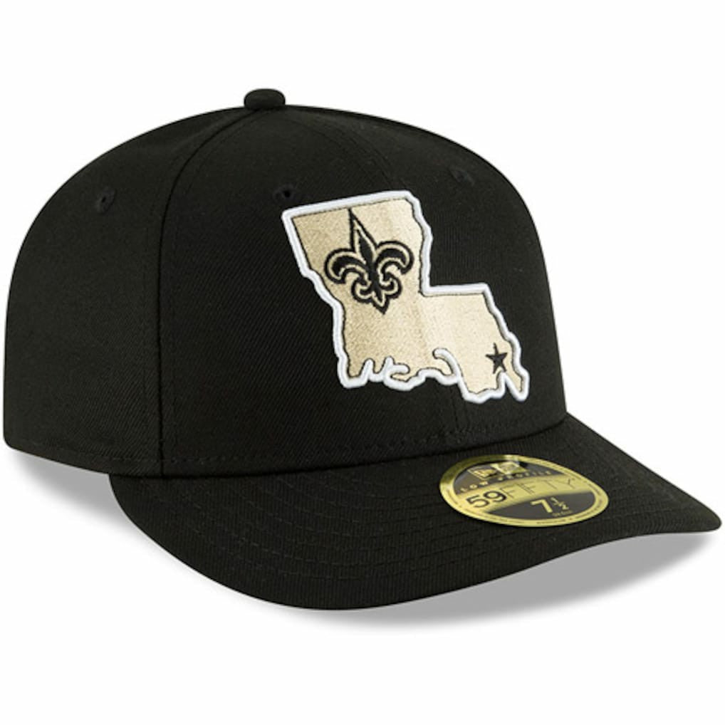New Orleans Saints Alternate Logo Omaha Low Profile 59FIFTY Fitted Hat | NFL Sale