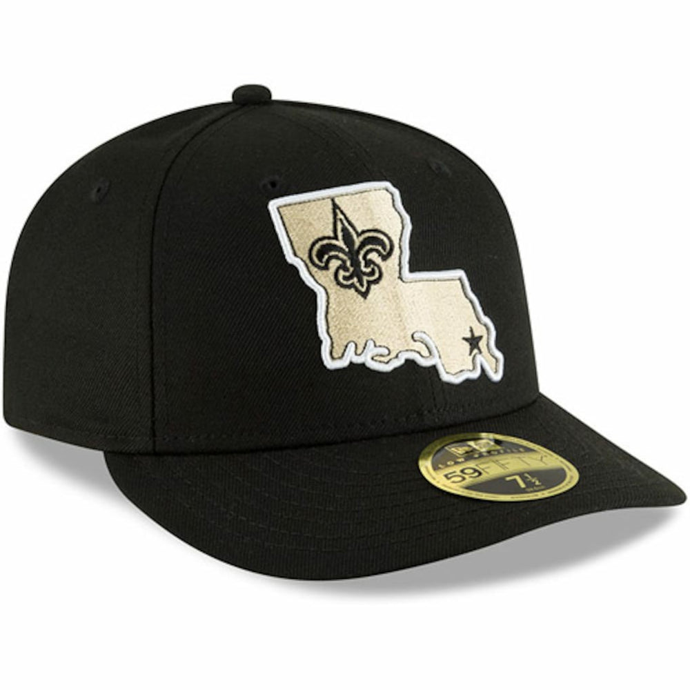 New Orleans Saints Alternate Logo Omaha Low Profile 59FIFTY Fitted Hat | NFL Sale